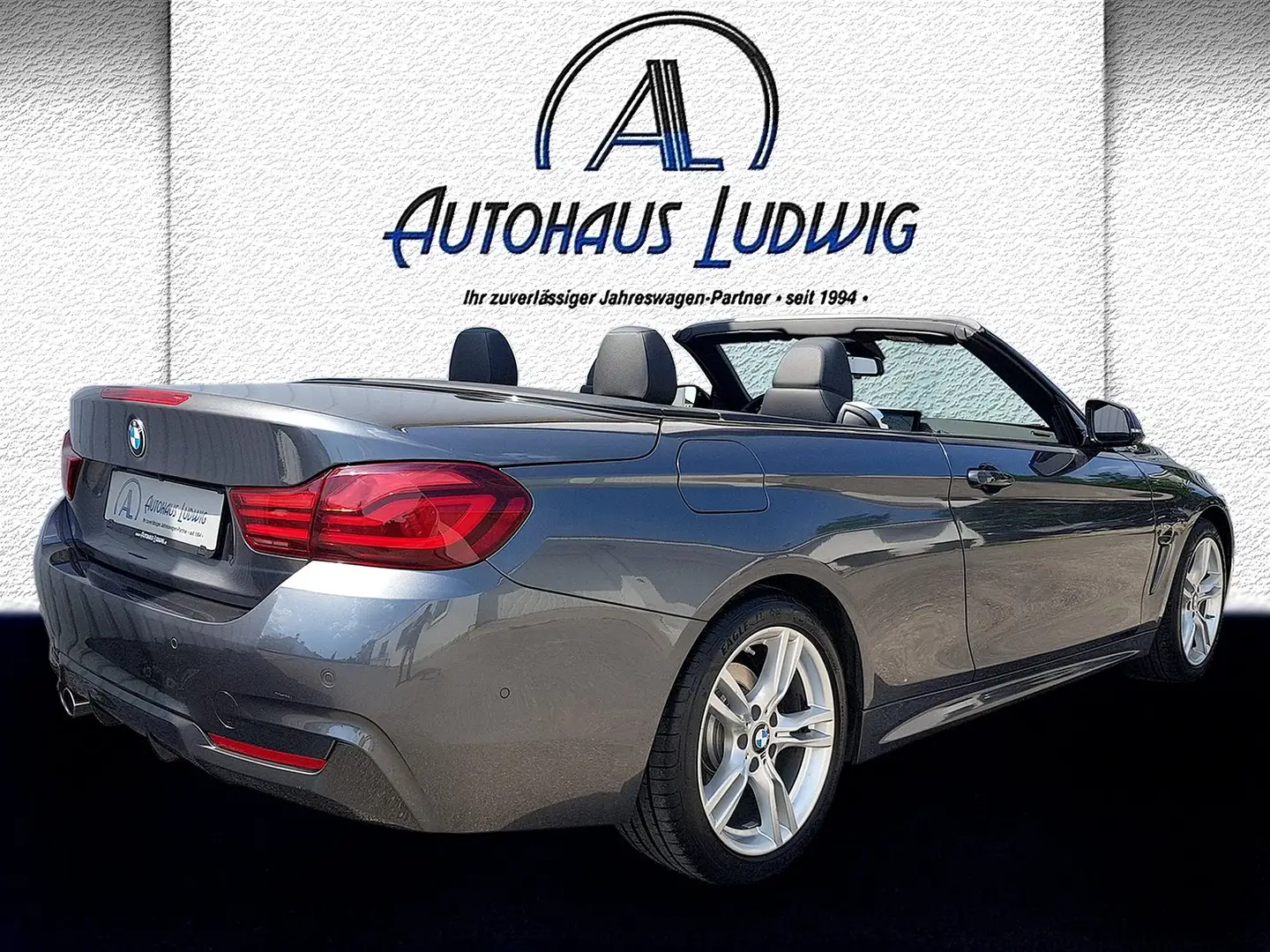 BMW 430 i SpAut Cabrio M-Sport*HUD*ACC*el-Sitze*NP: 80.430 Grau - 2