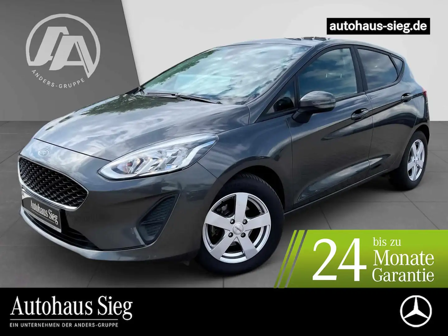 Ford Fiesta Cool & Connect Tempomat+PDC+SHZ+DAB+Spur Gris - 1