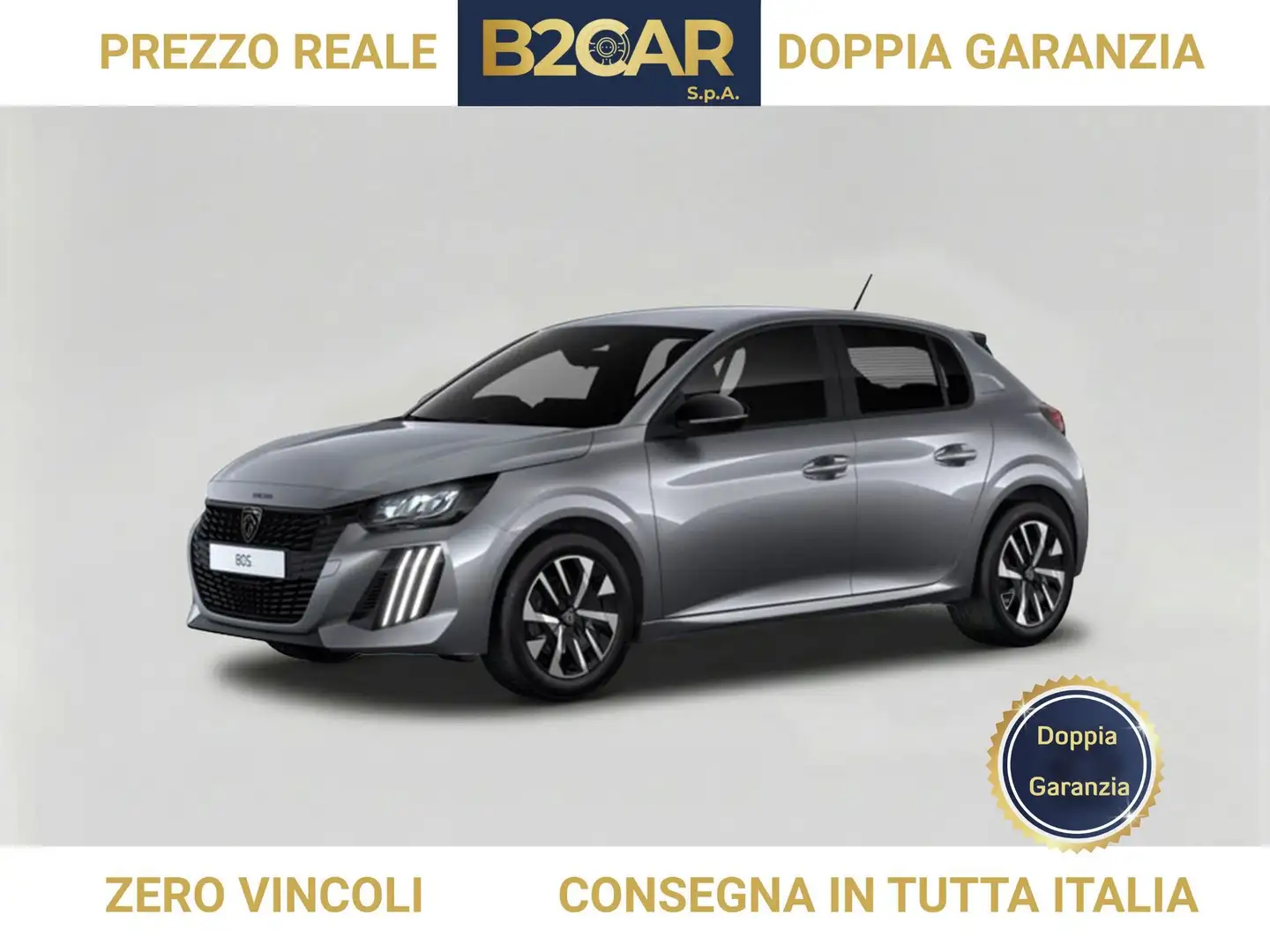 Peugeot 208 208 PureTech 100 Stop&Start 5 porte Allure Gris - 1