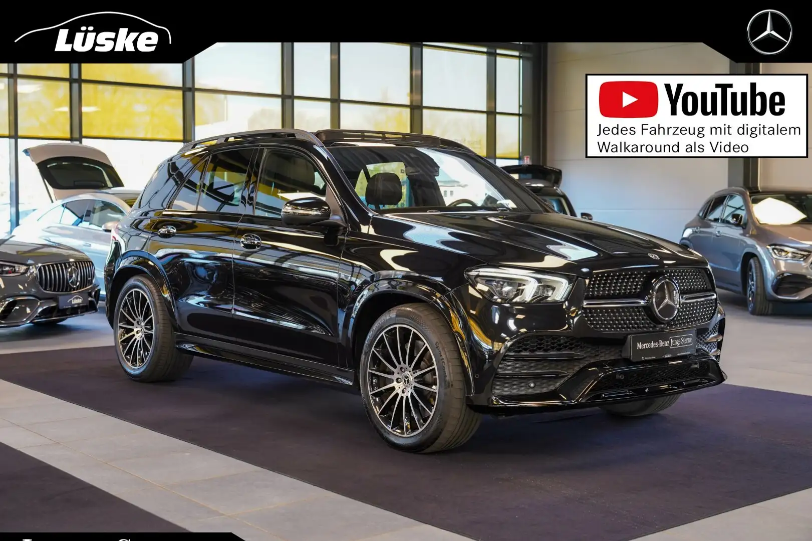 Mercedes-Benz GLE 580 GLE 580 4M AMG Line Night E-ACTIVE Massage Pano Noir - 1