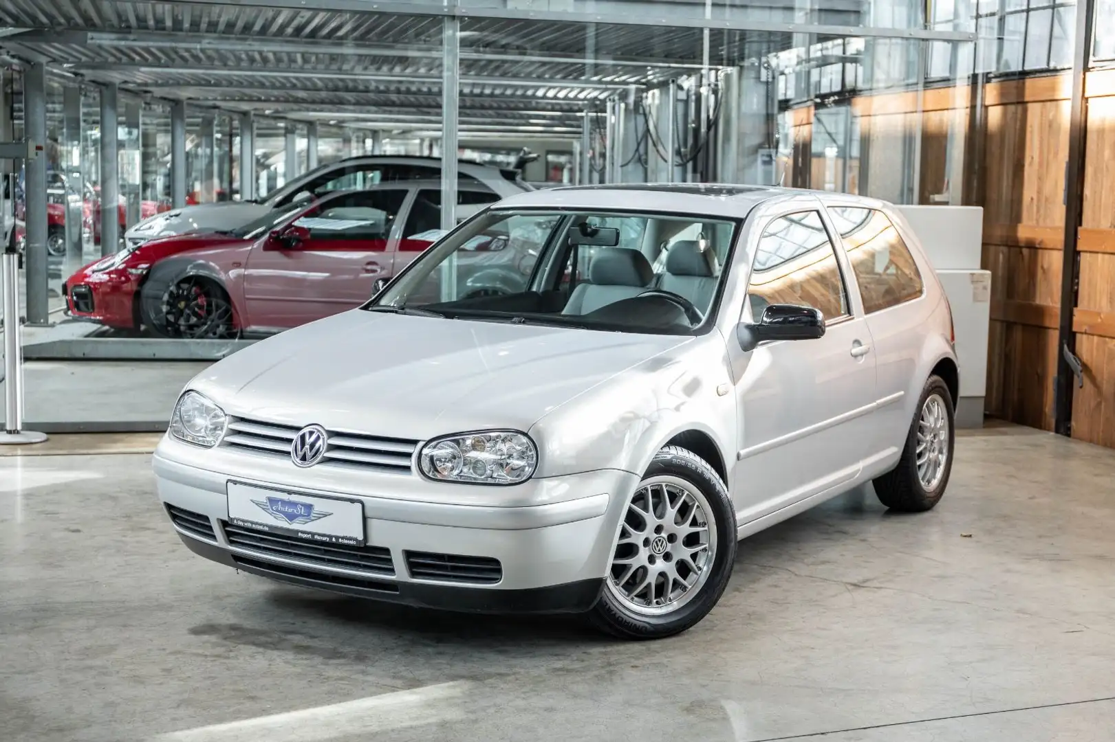 Volkswagen Golf 2.3 VR5 |Deutsches Fhz.|Leder| Climatronic Silber - 1