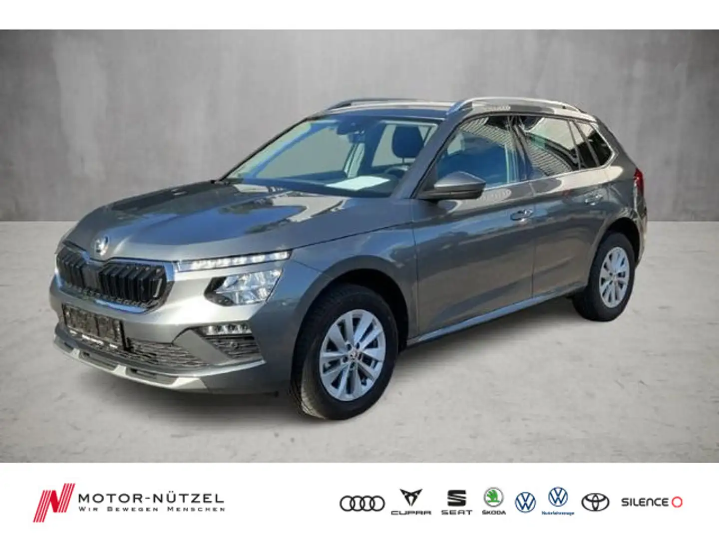 Skoda Kamiq 1.5 TSI DSG SELECTION LED+ACC+APP+SHZ+RFK Gris - 1