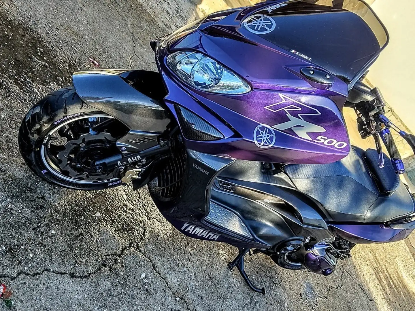 Yamaha TMAX 500 Violett - 2
