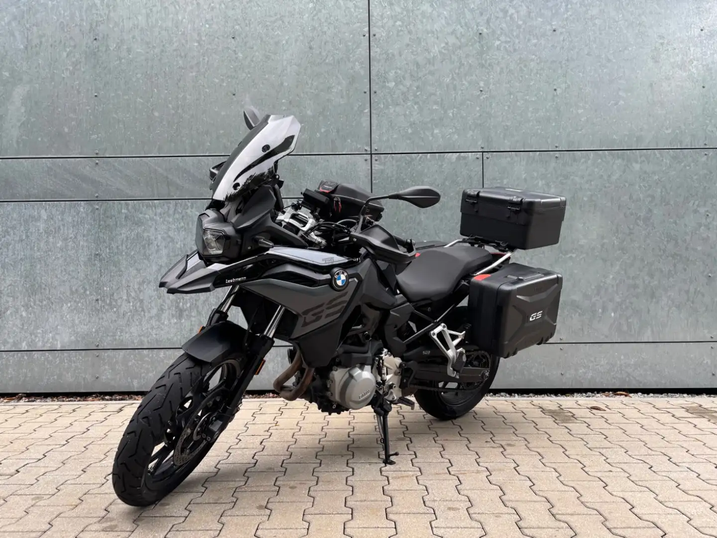 BMW F 750 GS Triple Black 3 Pakete Tieferlegung Kofferset, Remu Negru - 2