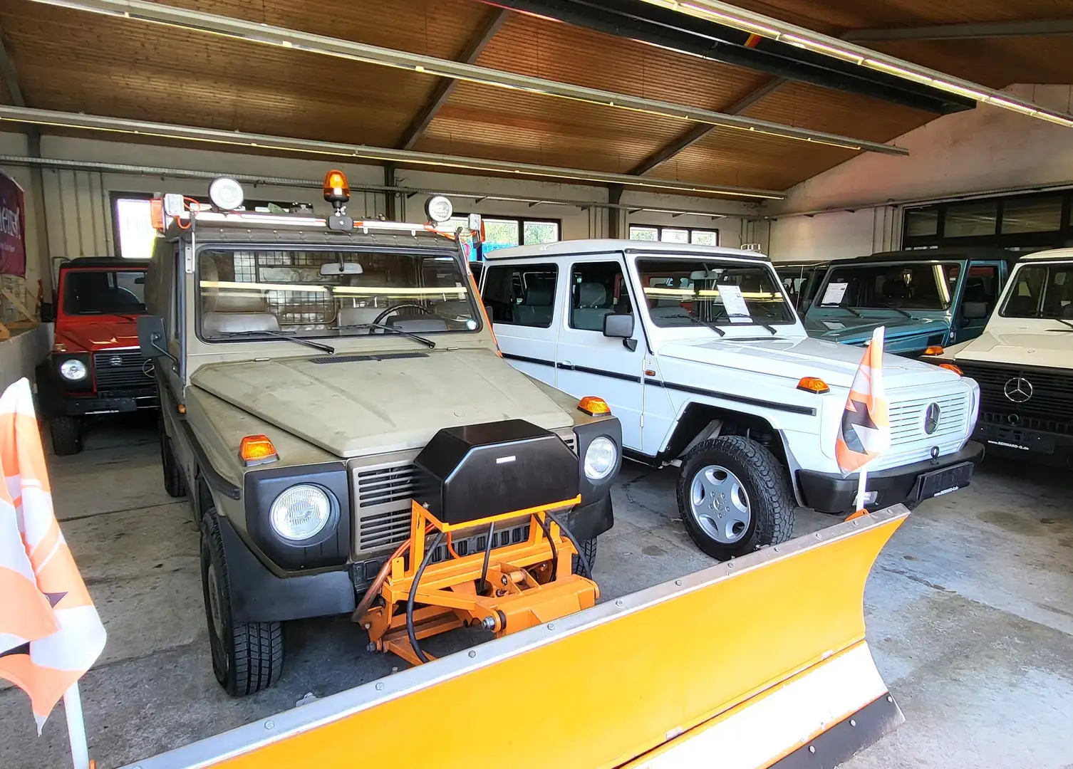 Mercedes-Benz G 230 230GE Oldtimer orig.47.184 km! 1.Hd. Зелений - 2