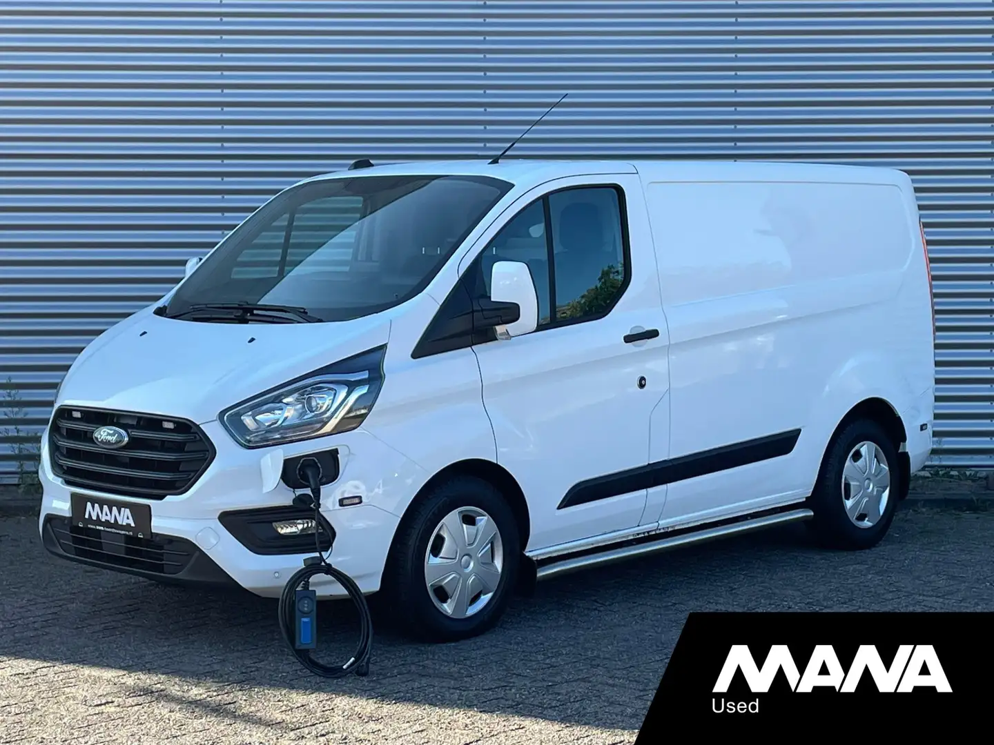 Ford Transit Custom 340 1.0 EcoBoost L1H1 PHEV Trend HYBRIDE Automaat Wit - 1