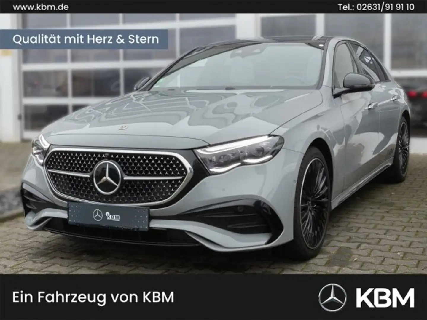 Mercedes-Benz E 300 E 300e Lim °AMG°PANO°SUPERSCREEN°NAPPA°360°BURM° Grau - 1