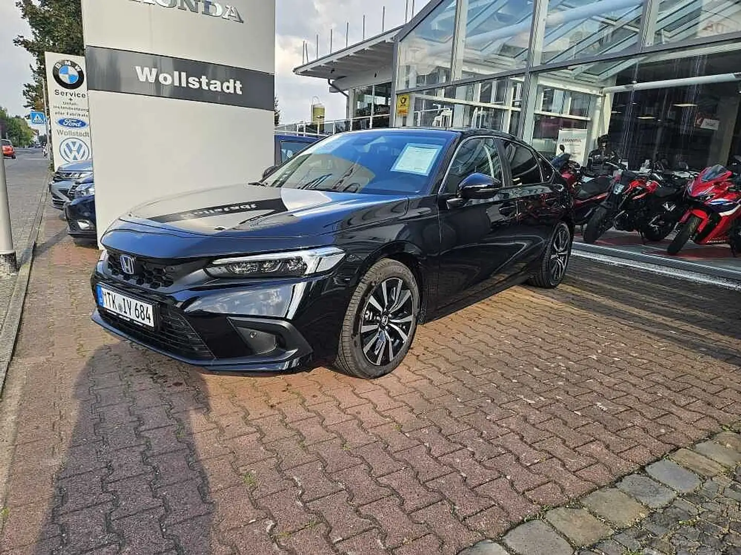 Honda Civic e:HEV 2.0 i-MMD Hybrid Elegance  > Navi/Kamera Negru - 1