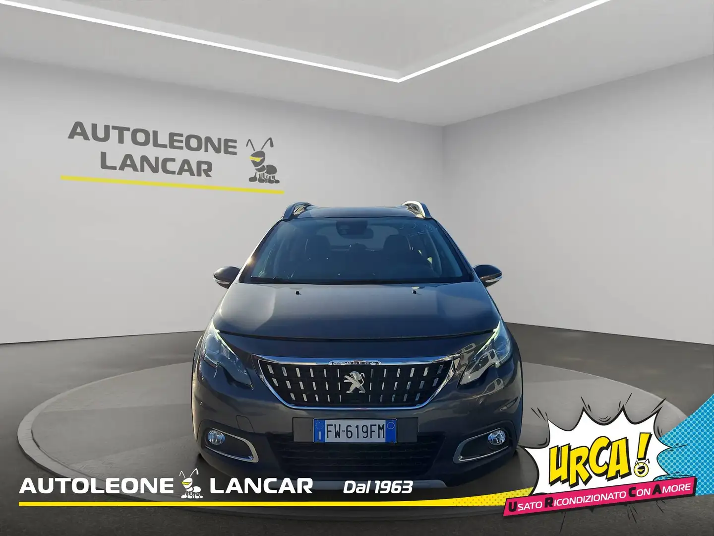 Peugeot 2008 1.2 Puretech Turbo Allure 110cv EAT6 AUTOMATICA E6 Grigio - 2
