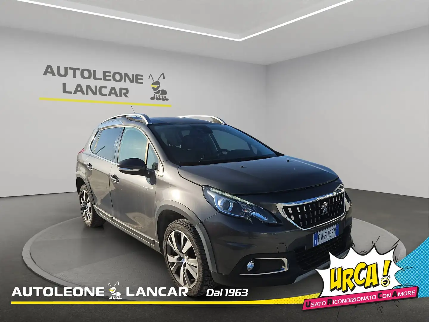 Peugeot 2008 1.2 Puretech Turbo Allure 110cv EAT6 AUTOMATICA E6 Grigio - 1
