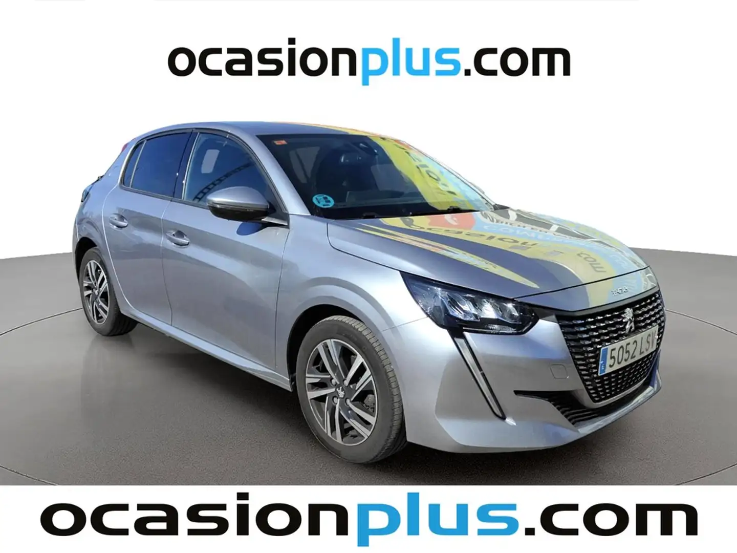 Peugeot 208 1.2 Puretech S&S Allure 100 Gris - 2