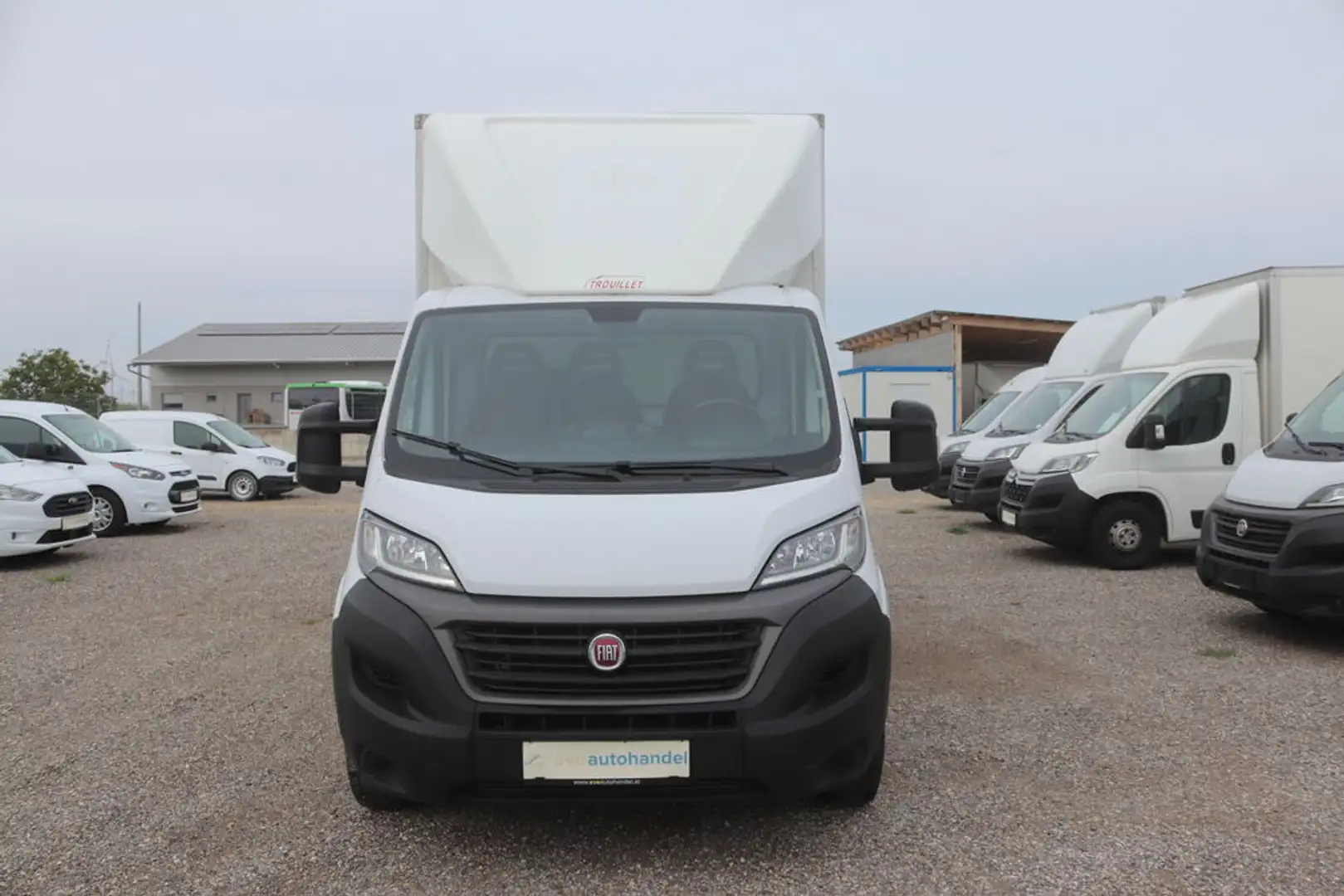 Fiat Ducato Kasten Kofferaufbau Ladebordwand NAVI KAMERA KLIMA Weiß - 2
