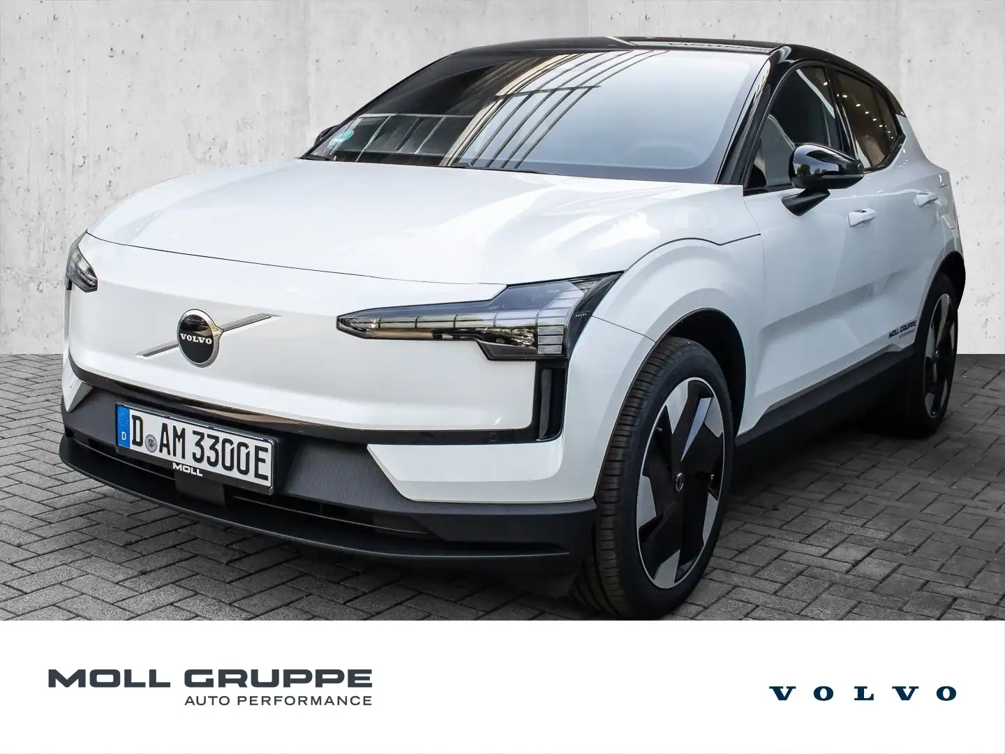 Volvo EX30 Single Motor Extended Range Elektrisch Plus Weiß - 1