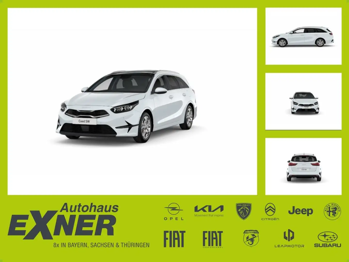 Kia Ceed SW / cee'd SW Vision AT | SCHNELL VERFÜGBAR | Privat Weiß - 2
