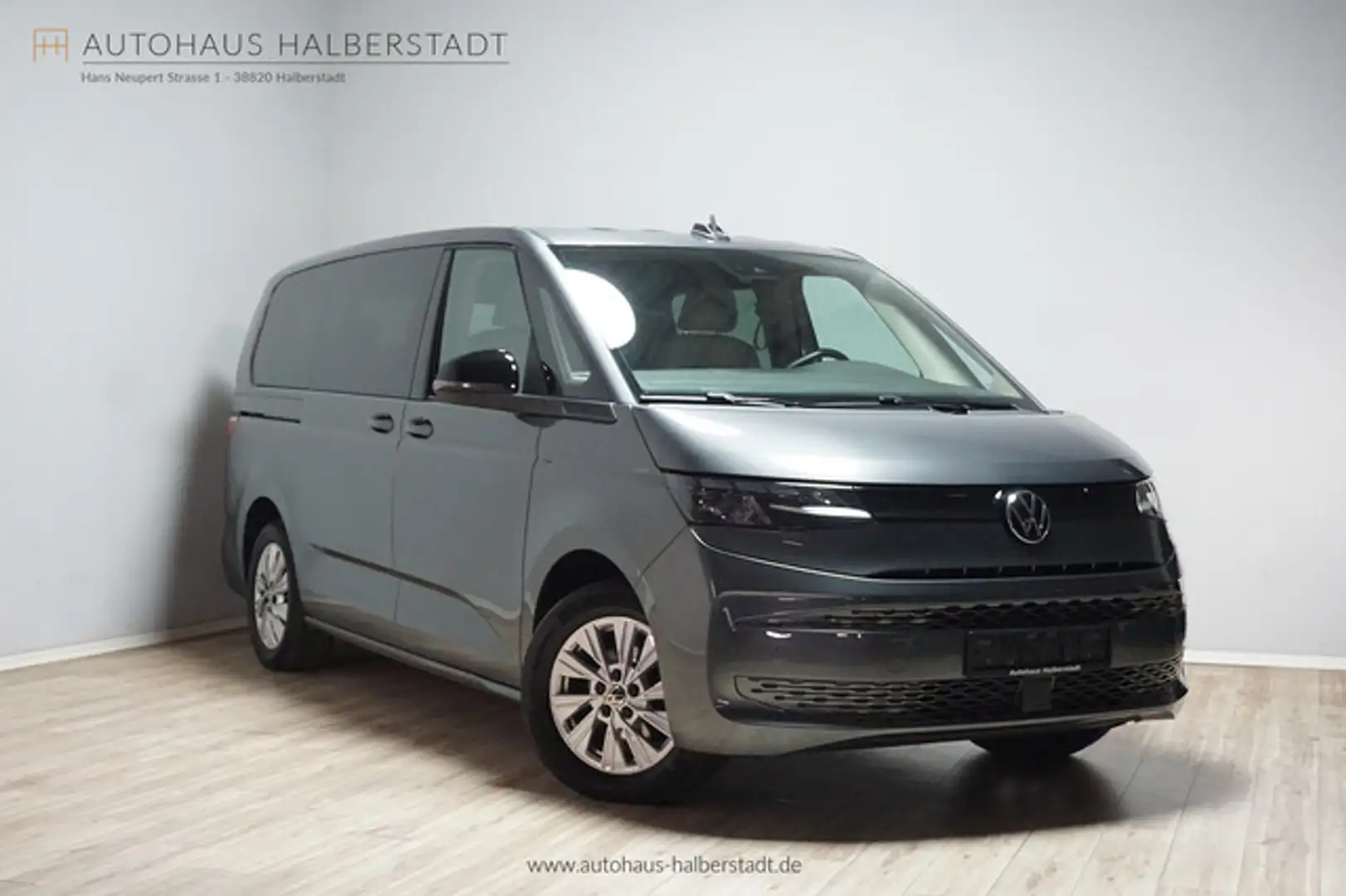 Volkswagen T7 Multivan Lang Kamera/AHK/Navigation/ Gris - 1