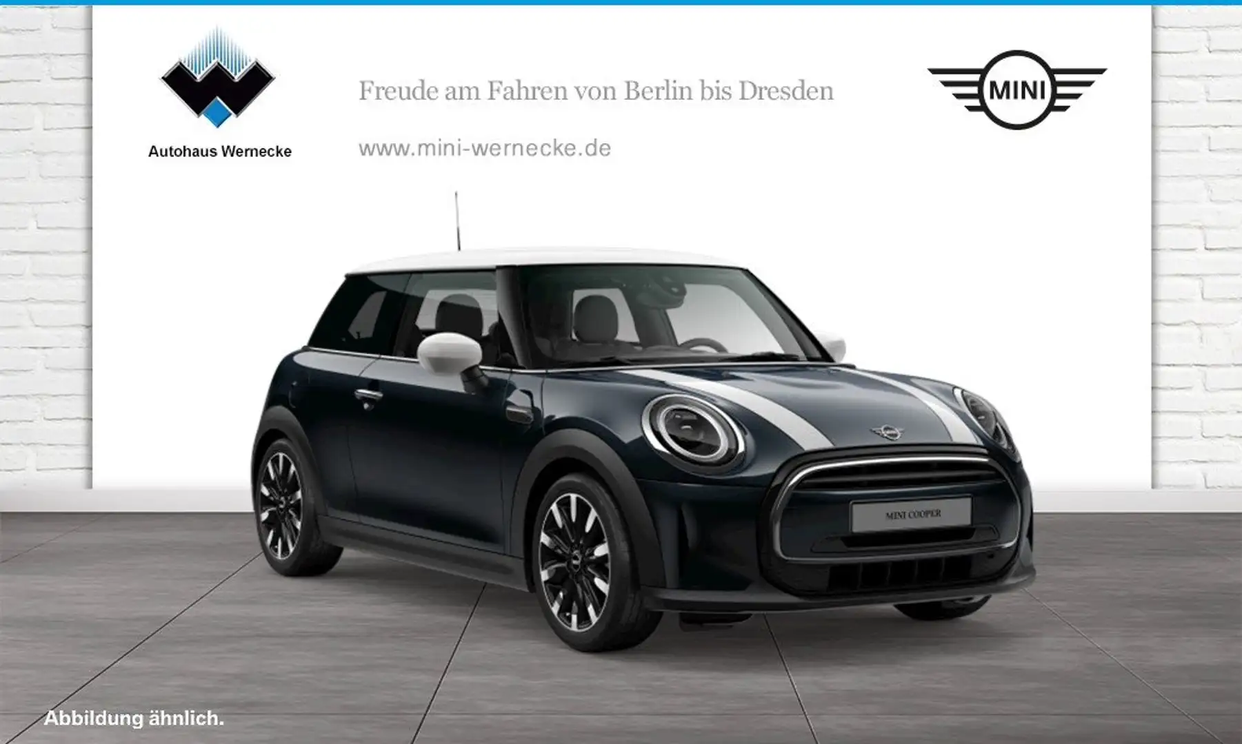 MINI Cooper Hatch DAB LED RFK Navi Komfortzg. Shz Blue - 1