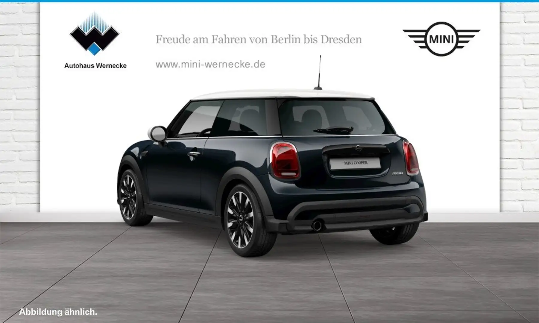 MINI Cooper Hatch DAB LED RFK Navi Komfortzg. Shz Azul - 2