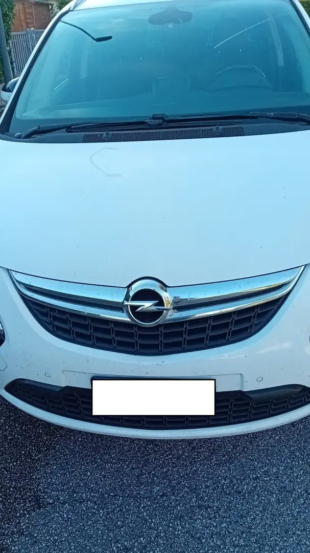 Opel Zafira Tourer Zafira III Tourer 1.4 t Elective Gpl-tech 140cv E6 Bianco - 2