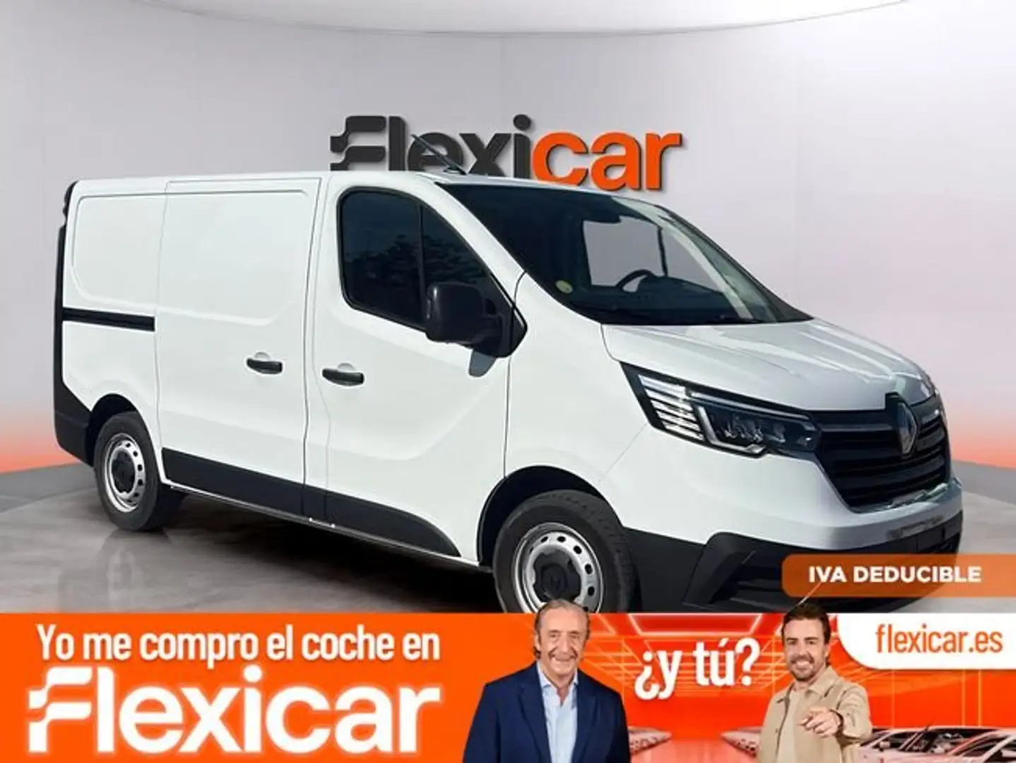 Renault Trafic Furgón Doble Cabina L1 BluedCi 96kW Blanco - 1