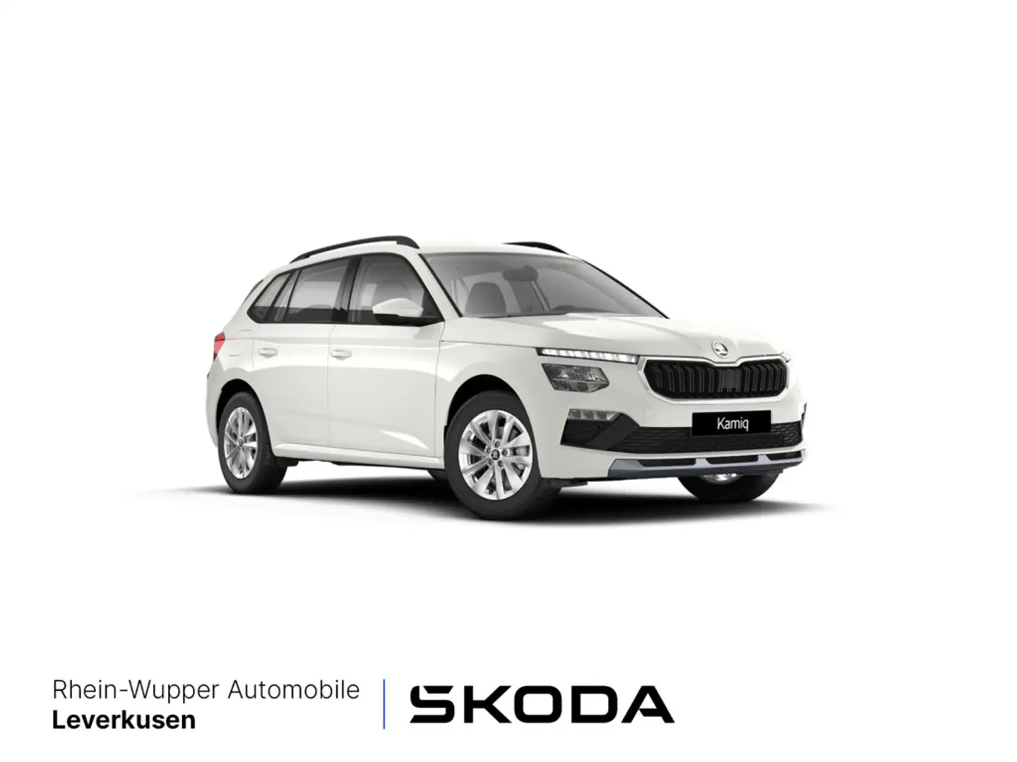 Skoda Kamiq TSI DSG Selection AHK LED SHZ KLIMA APP Blanc - 1