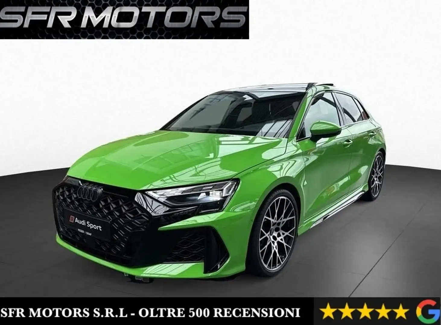 Audi RS3 Sportback4 2.5 tfsi *TETTO*HEAD-UP*SONOS*PACK RS* Verde - 1