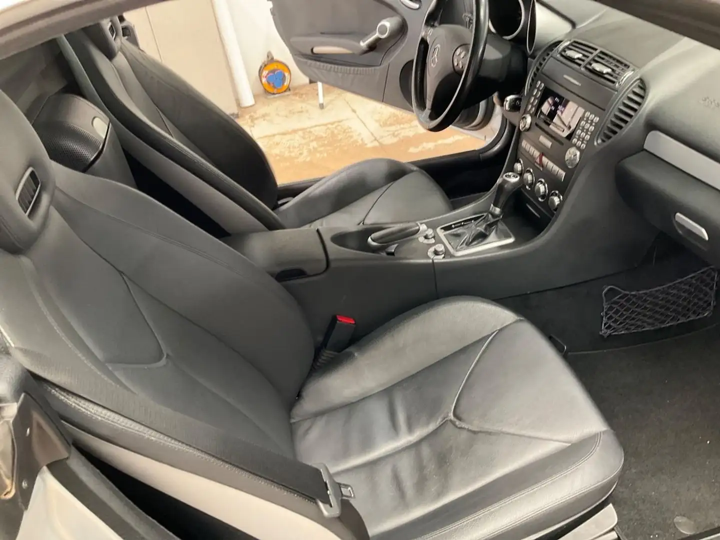 Mercedes-Benz SLK 200 Kompressor+Ratenzahlung ohne Bank+Tüv Neu Gris - 2