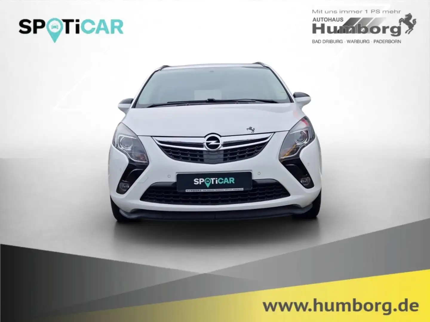 Opel Zafira C 1.4 Turbo drive StandHZG AHK-abnehmbar Navi ACC Blanc - 2