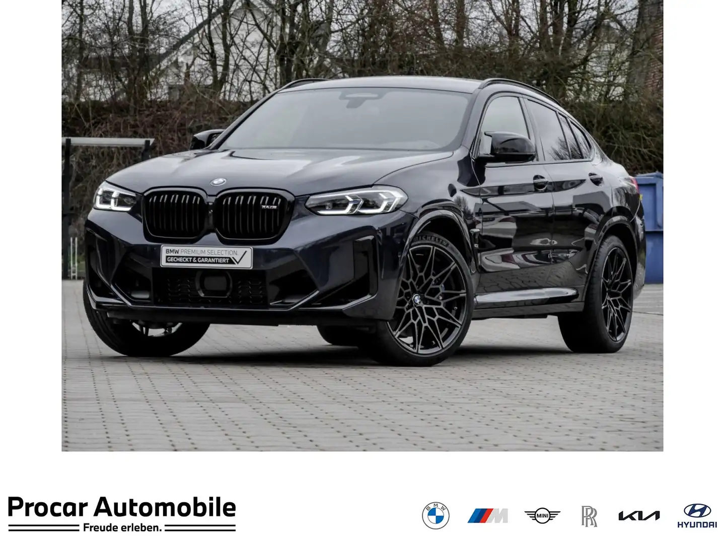 BMW X4 M Competition H/K+HuD+LASER+DA PROF+360°+LHZ Blau - 1