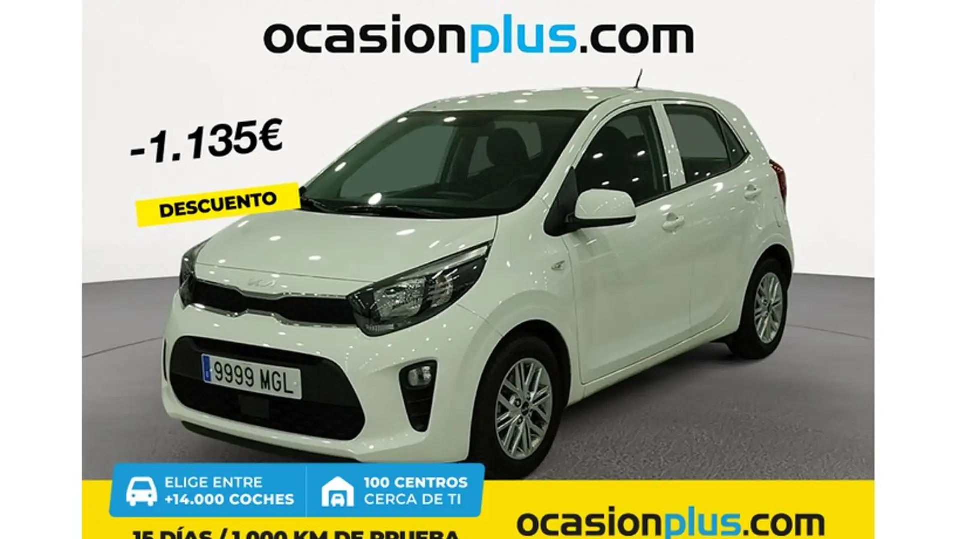 Kia Picanto 1.0 DPi Concept Pack Confort Blanc - 1