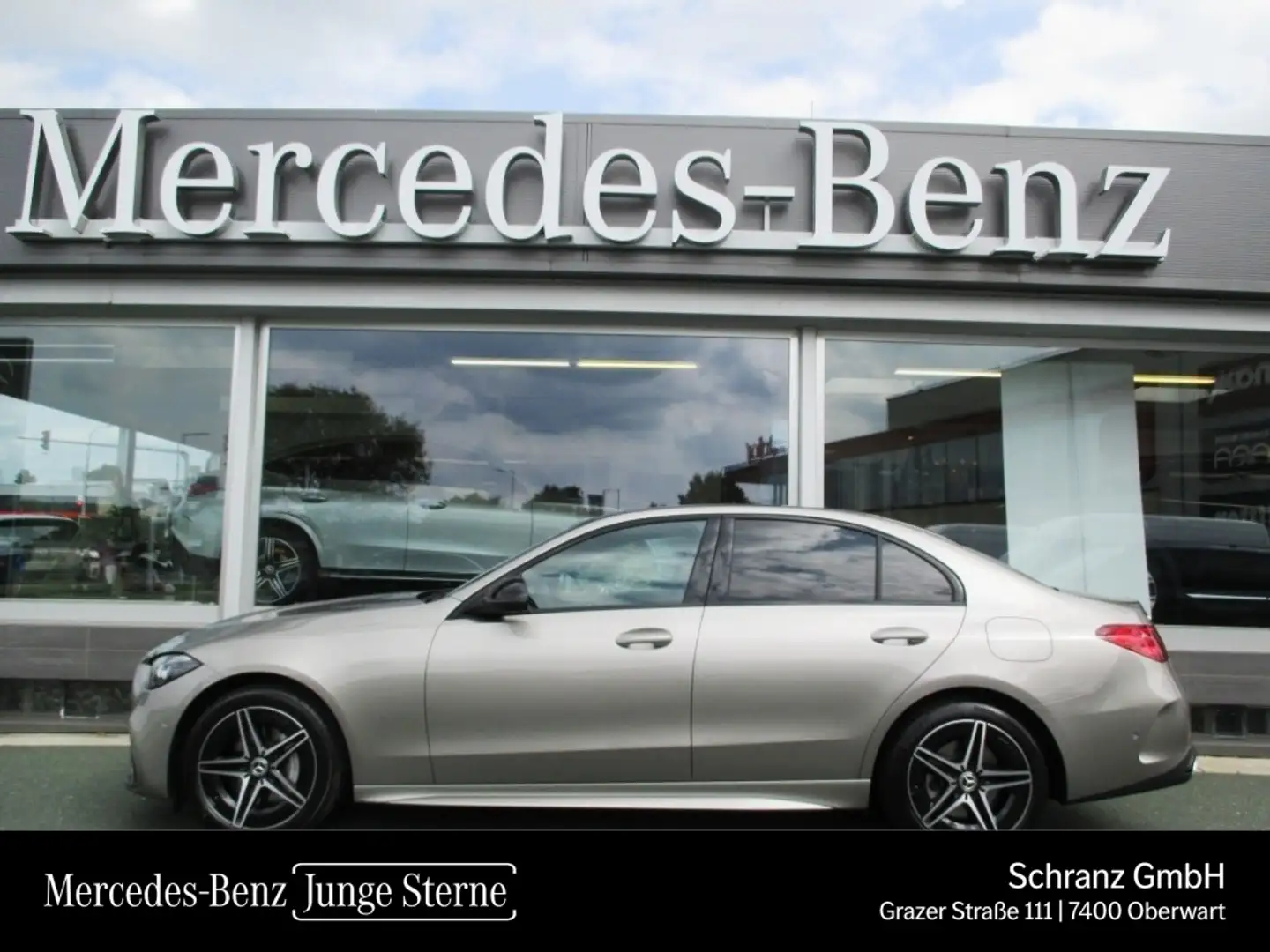 Mercedes-Benz C 300 de 4MATIC AMG Night FAP Distr MBUX Navi Zilver - 1