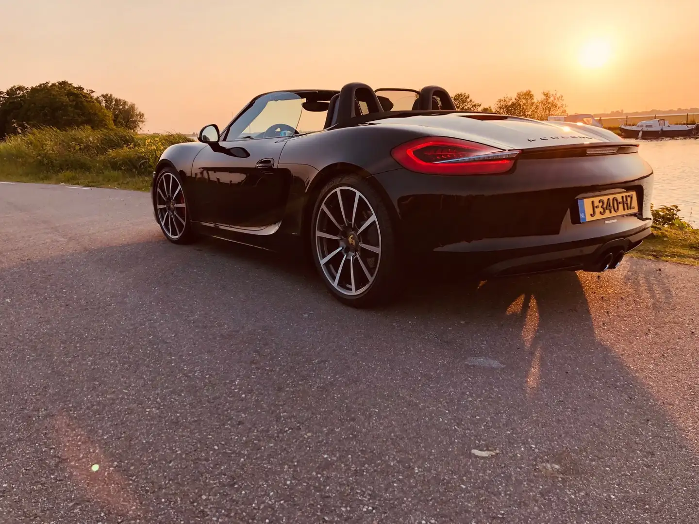 Porsche Boxster 3.4 S PDK Zwart - 2