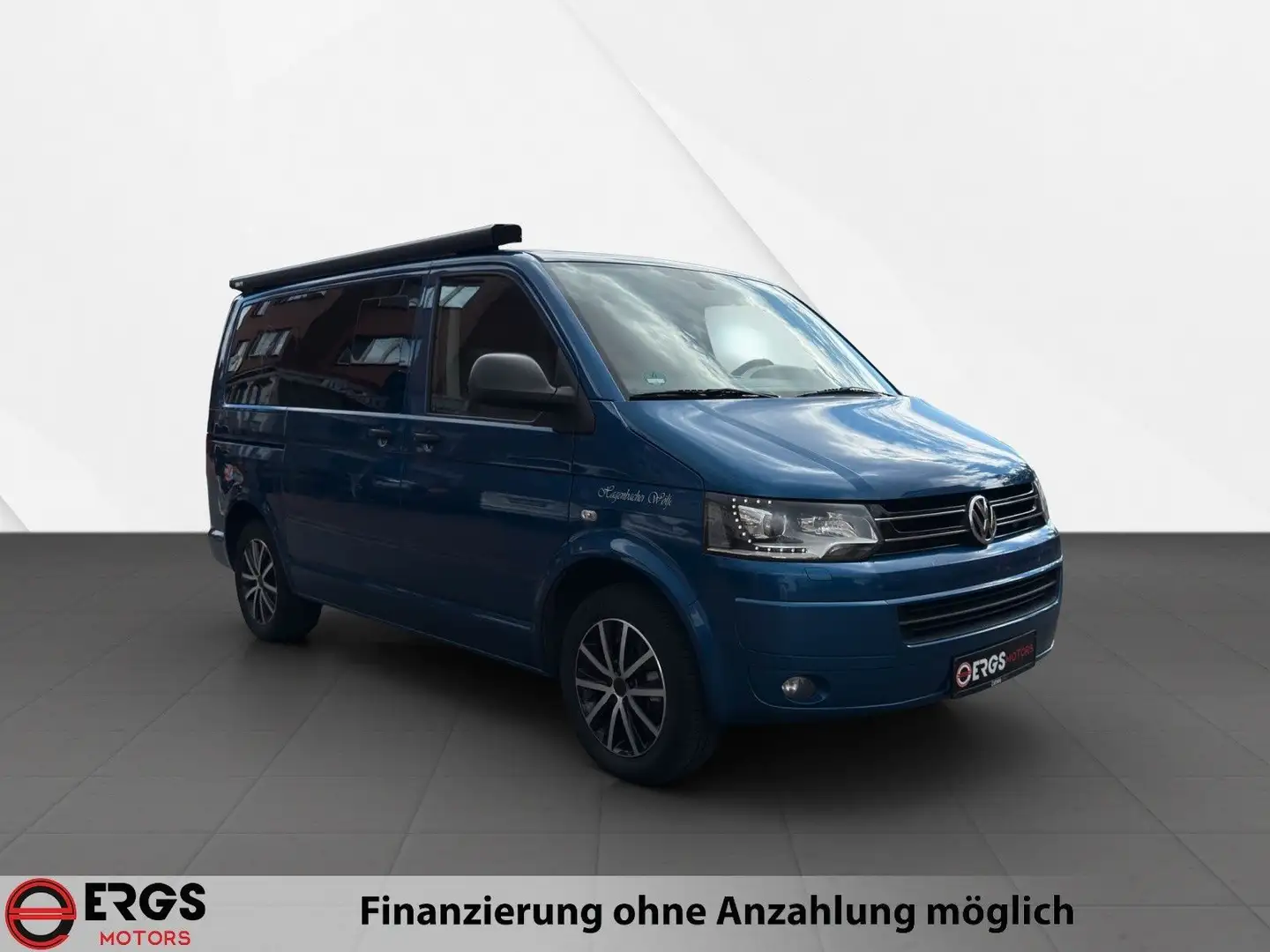 Volkswagen T5 Multivan 103KW DSG "Xenon,Navi,R-CAM,Standh" Bleu - 2