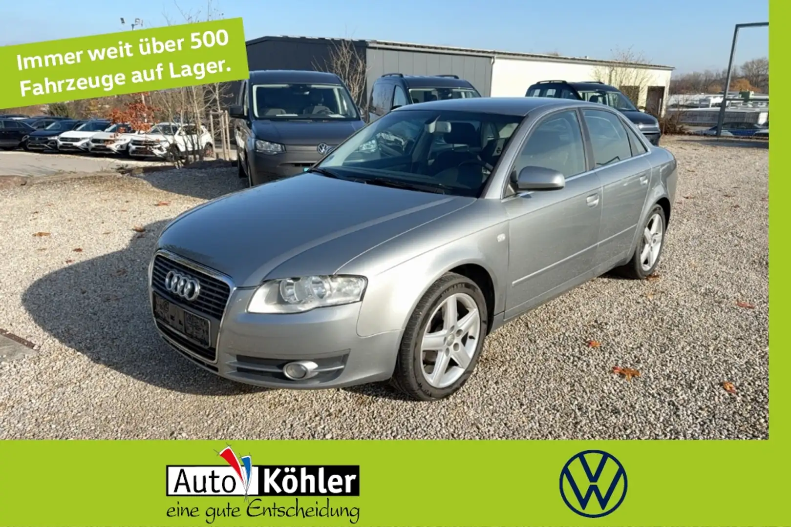 Audi A4 2.0 nur Gewerbe/Exp. PDC Grijs - 1