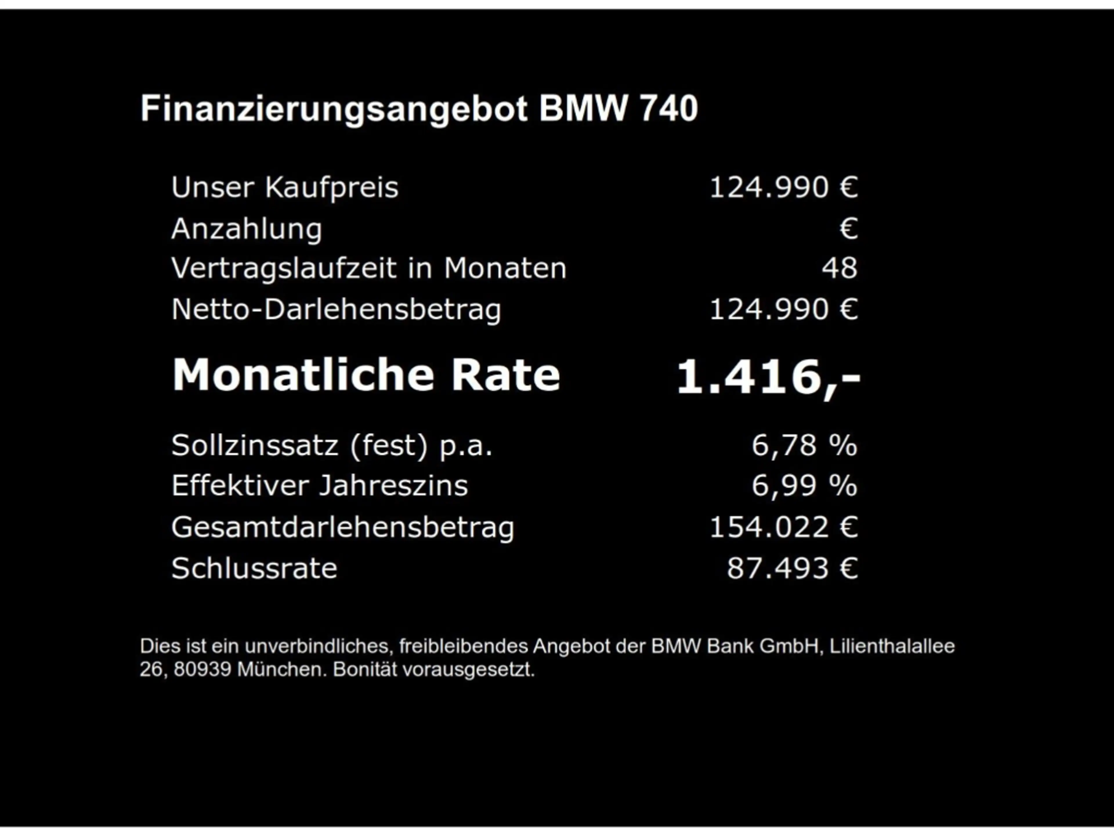 BMW 740 d xDrive M Sport Pro Monat 699 € NP 174t € — photo 8