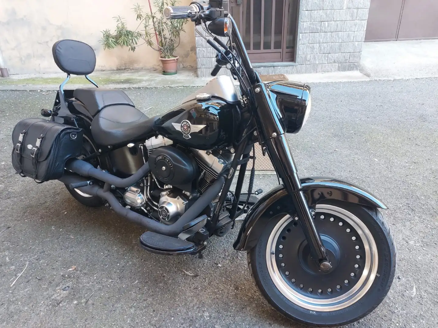 Harley-Davidson Fat Boy H-D FS2 VARIANTE L5F VERSIONE GFABRO Fekete - 1