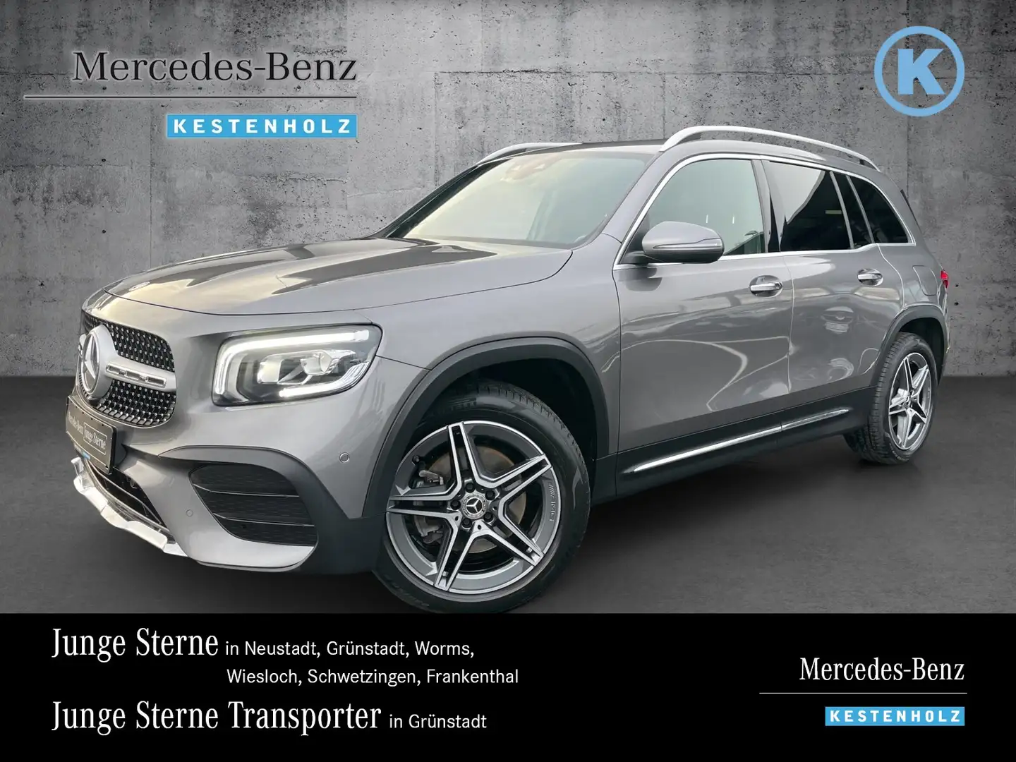 Mercedes-Benz GLB 250 GLB 250 4M AMG+KEYLESS+EASYPACK+LED+SHZ+PDC+MBUX Grau - 1