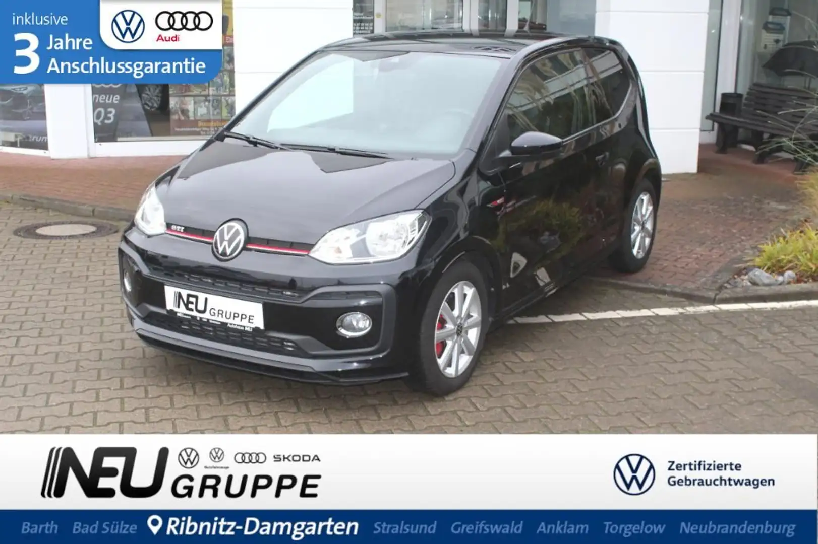 Volkswagen up! GTI 1.0 TSI Garantie Kamera Tempomat Schwarz - 1