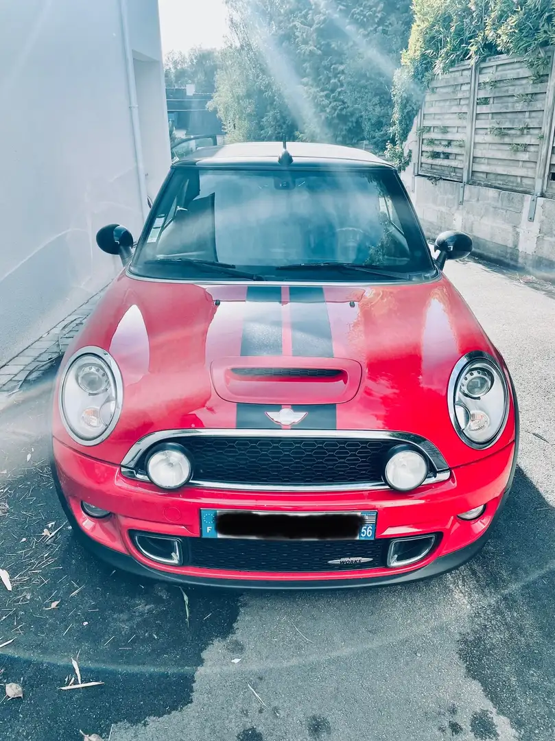 MINI John Cooper Works Cabrio Mini let 211 ch Kırmızı - 1