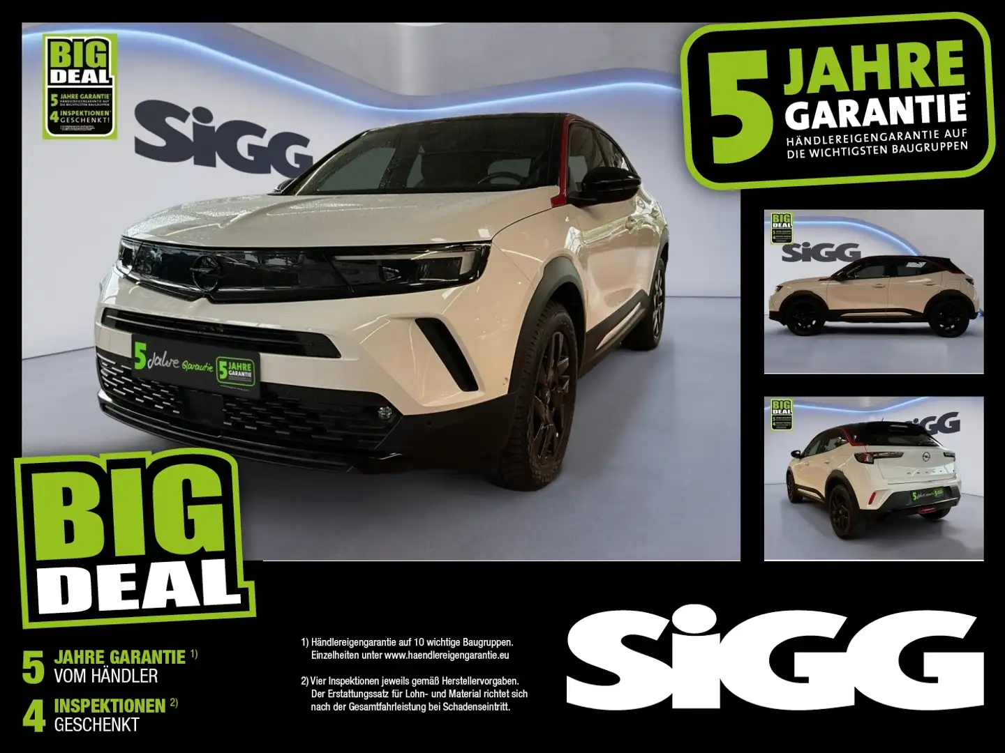 Opel Mokka-E Mokka e GS Line SHZ Rückfahrkamera Keyless Білий - 1