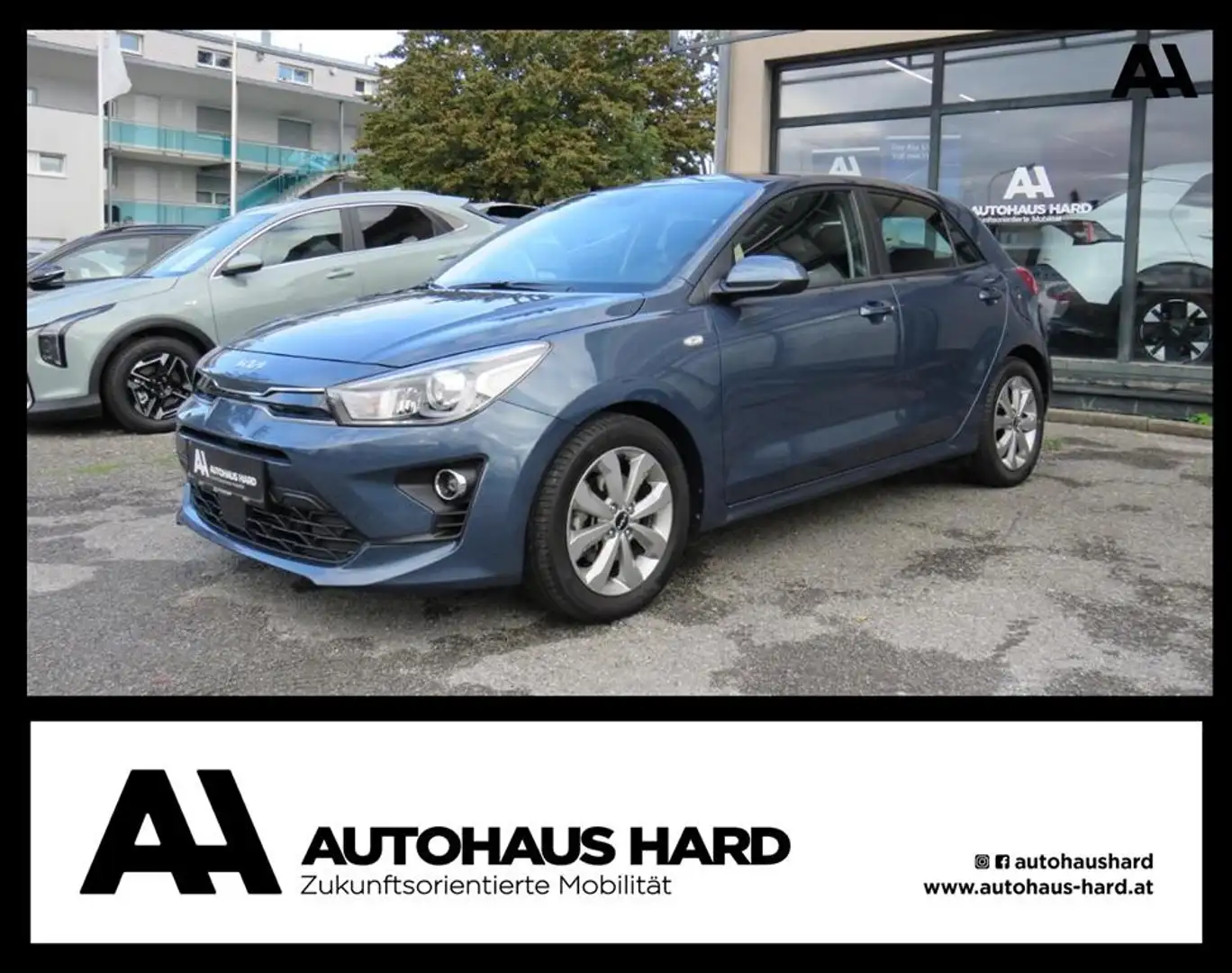 Kia Rio 1,0 TGDI GPF Silber ISG MT6 | Servicegepflegt |... Blau - 1