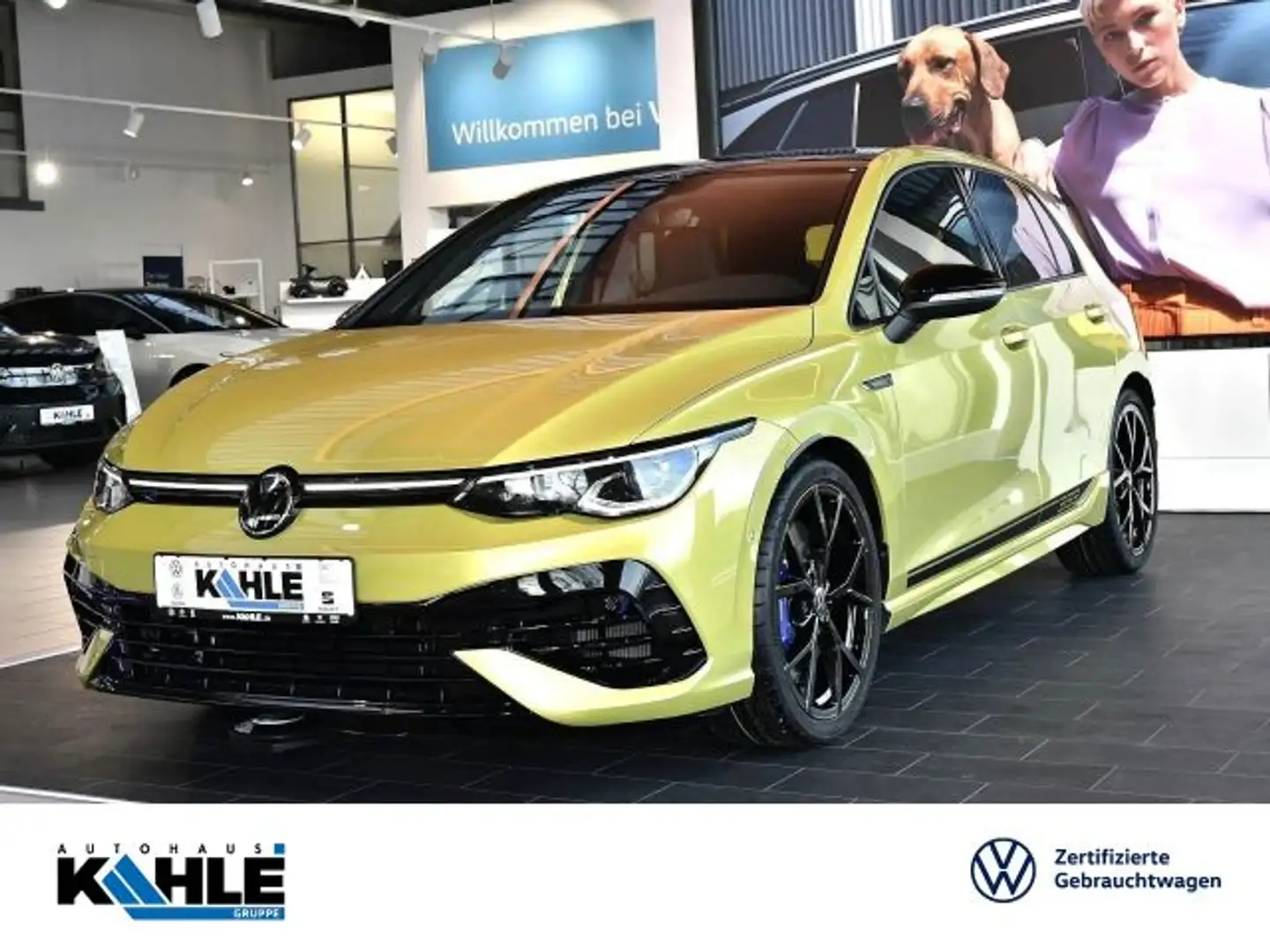Volkswagen Golf R 333 2.0 TSI  SG 4Motion R Perfo App-Con Gelb - 1