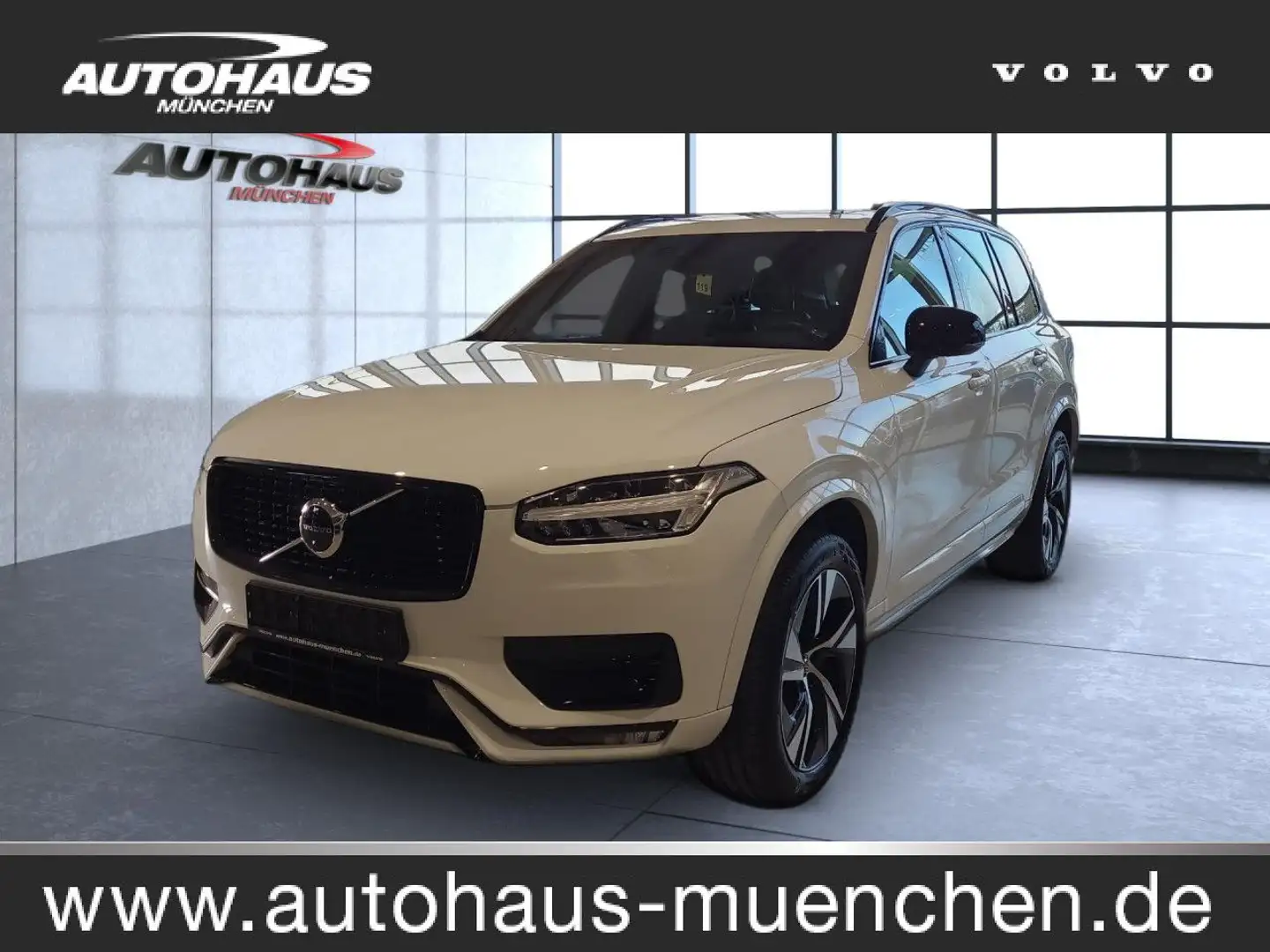 Volvo XC90 XC 90 R Design AWD Bluetooth Navi LED Klima Blanc - 1