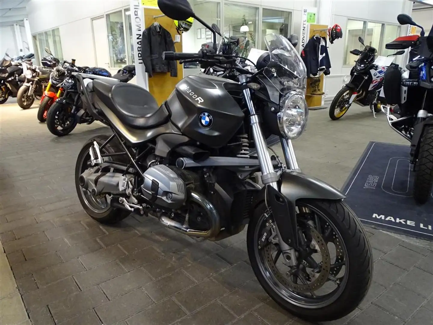 BMW R 1200 R gepflegter Erstbesitz Gris - 1