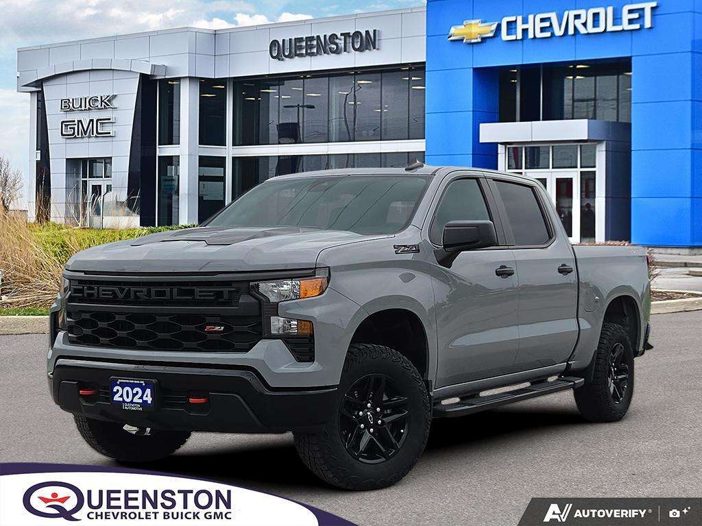 Gray 2024 Chevrolet Silverado 1500 Pickup Truck Four-Wheel Drive Automatic