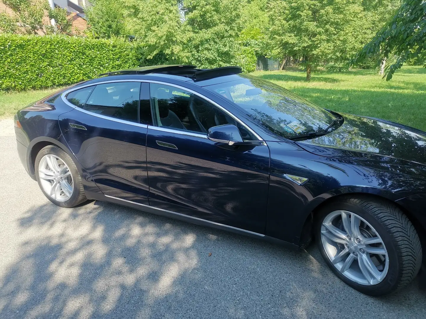 Tesla Model S 85 D Blu/Azzurro - 1