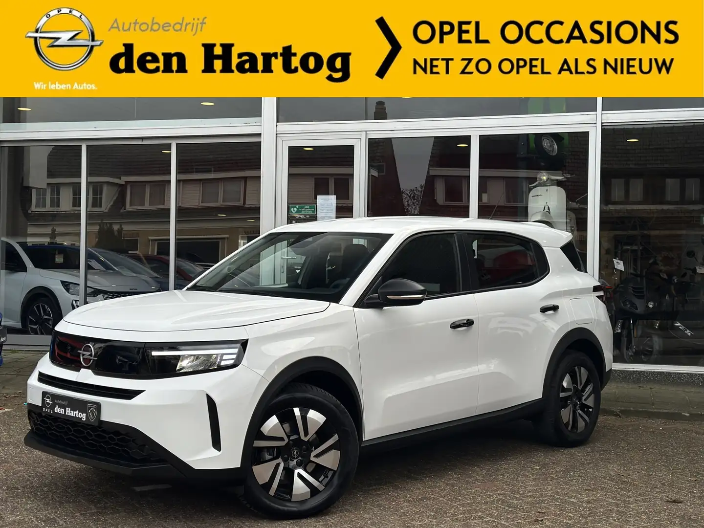 Opel Frontera 1.2 Turbo Hybrid Edition 145PK/Navi/Stoel+stuur ve Blanc - 1