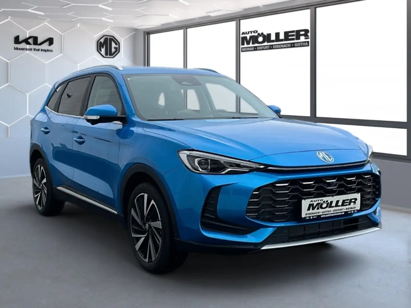 MG ZS Hybrid+ Luxury MY25 360°Kam. el. Sitz Leder Kamera Blau - 2