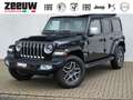 Jeep Wrangler Unlimited 4xe 380 PK Sahara | Leder | Soft Top | O Noir - thumbnail 1