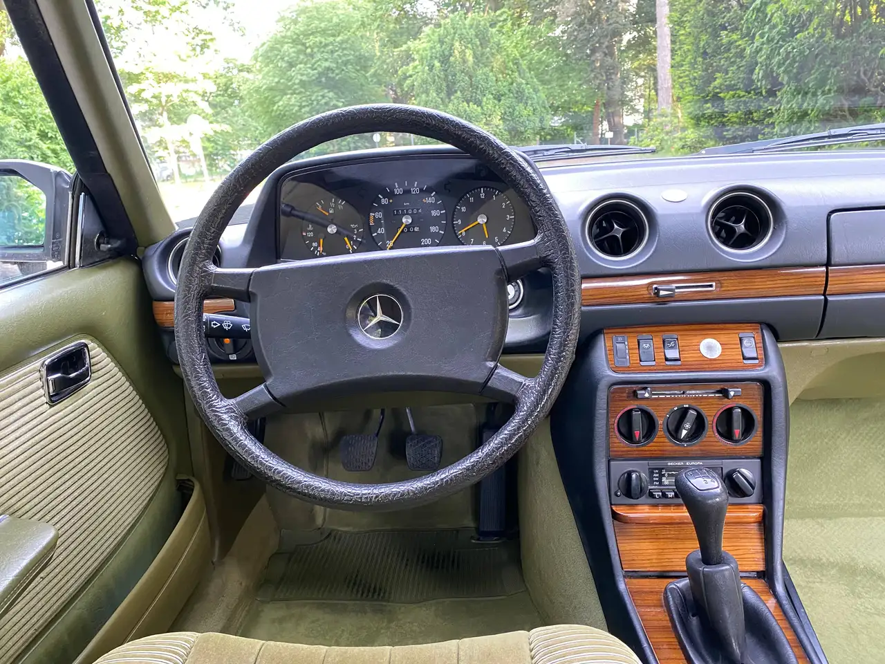Mercedes-Benz Baureihe 123 230 CE, C123, 2. Hd., 112.000 km, scheckheftgepfl., KEIN Rost, komplette Historie mit Original-Kaufrechnung, foto 9
