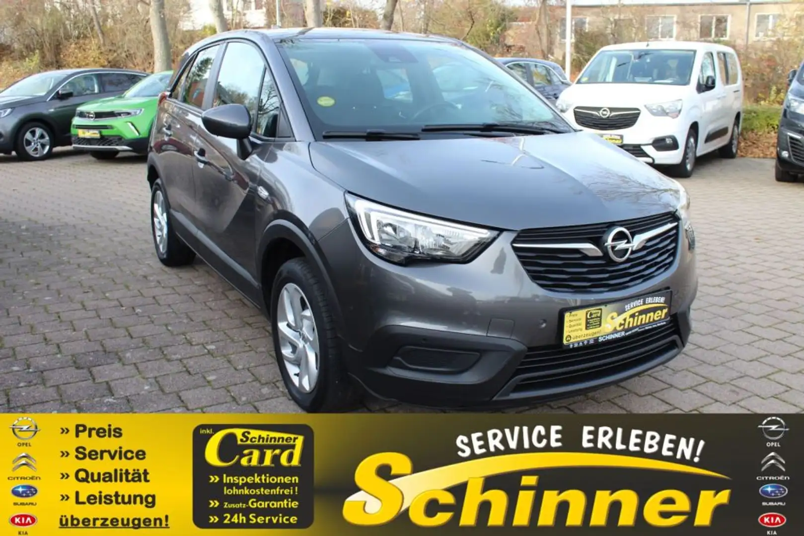 Opel Crossland X 1.2 Start/Stop Edition Grau - 1